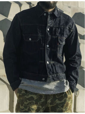 Rugged Bronson 1958 Model Type II 58807XX Jean Jacket 14oz Raw Selvedge Denim 38